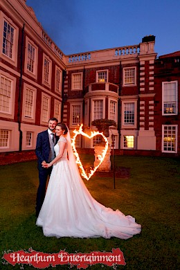 wedding fire show uk