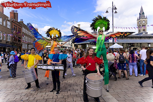 hire carnival drummers